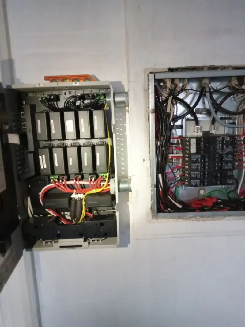 Electrical panel upgrade completed for Carbon Monoxide Detector Installation in Prairie du Chien